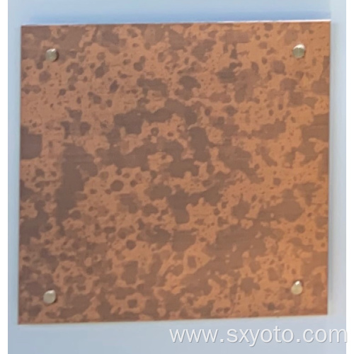 Aluminum Sheet With Marble Color Coloful Anodized Aluminum Sheets For Decoration Buildings Factory